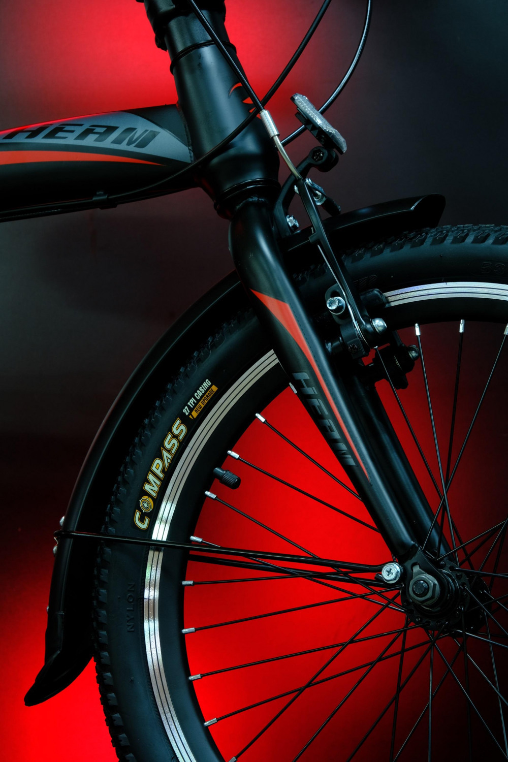 Heam SK 100 Матовый Чёрный/Красный