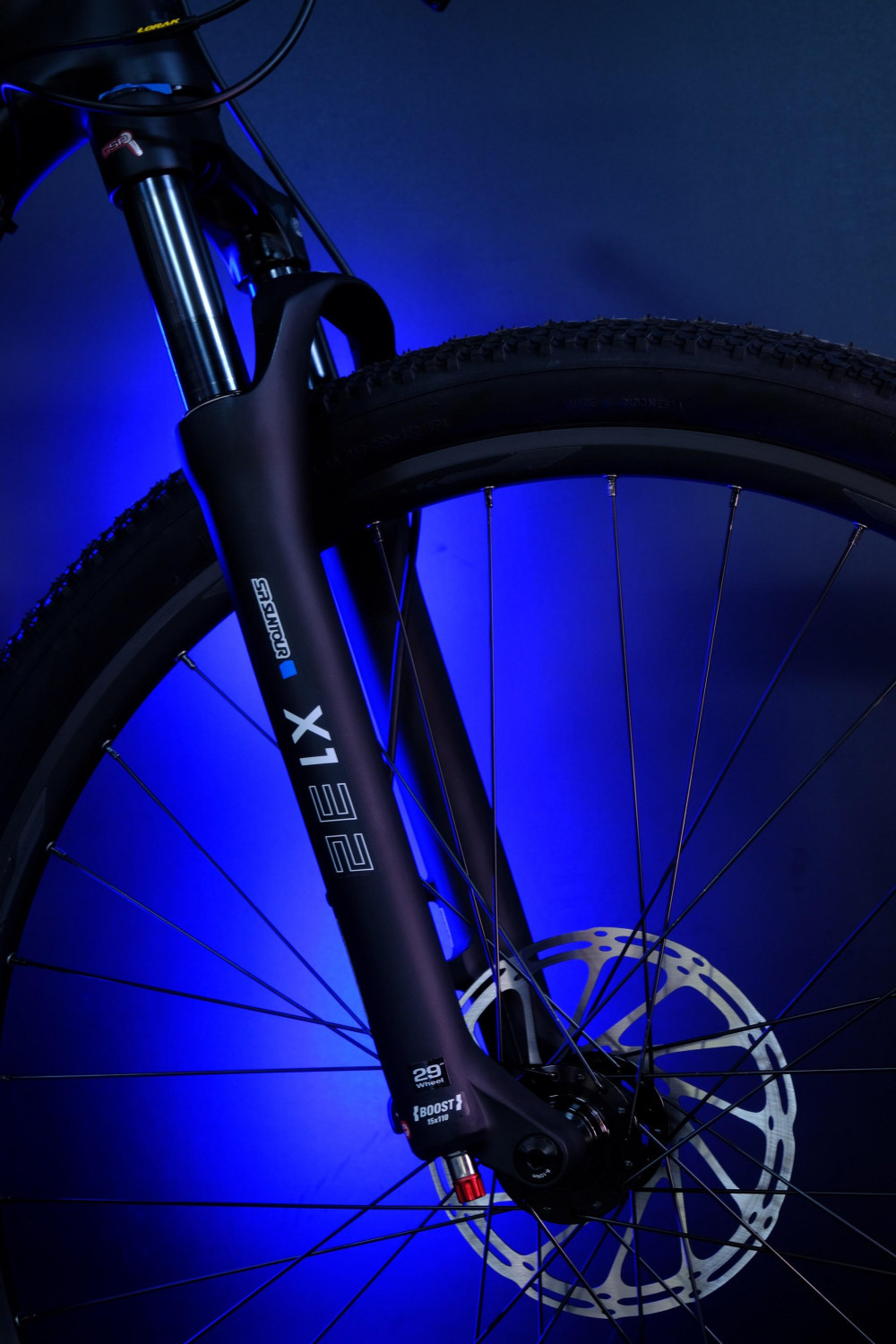 LORAK Sel 9780 SE Матовый Чёрный 19р (на рост 171-182)