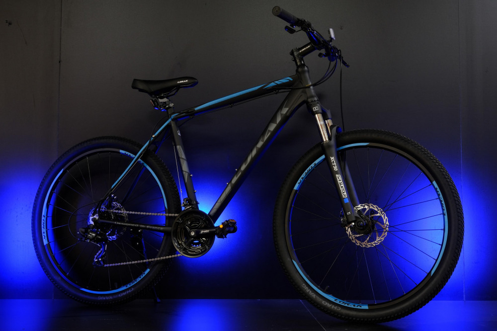 Lorak 1.0 Матовый Чёрный/Синий рама 21 (на рост 183-190) (27.5)