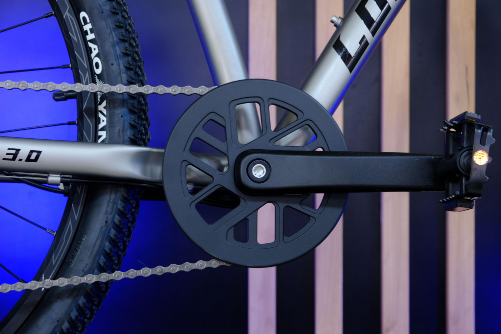 LORAK 3.0 8 sp Матовый Чёрный/Серый рама 19 (на рост 171-182)